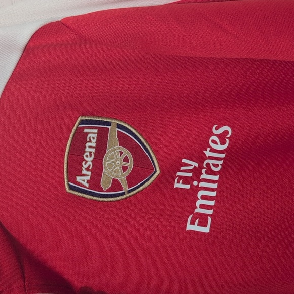 Arsenal FC Zip Up Lightweight Jacket Mens Size Medium Puma Classic Red Arsenal - Picture 6 of 17